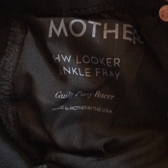 NWOT Mother The Looker Guilty Party Racer - Picture 7 of 8